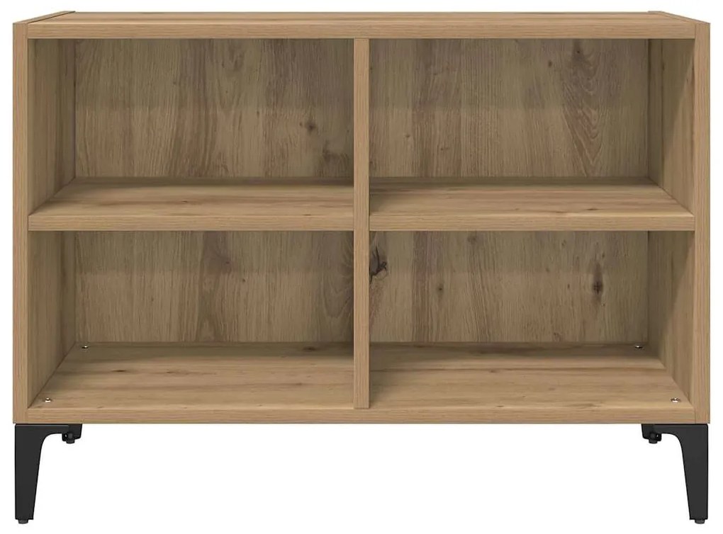 vidaXL Ντουλάπι TV Καφέ 69.5 x 30 x 50 εκ. Επεξεργασμένο ξύλο