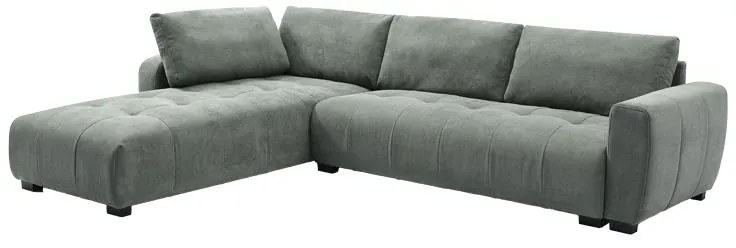 Kαναπές δεξιά γωνία Gianco ύφασμα σε μέντα απόχρωση 298x208x85εκ 298x208x85 εκ.