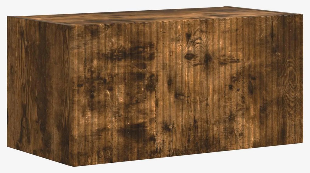 vidaXL 3 pcs Καπνιστό Δρύς