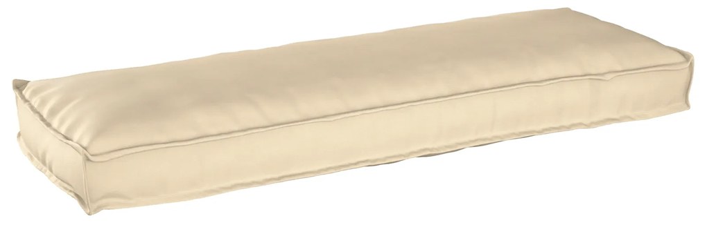vidaXL Μαξιλάρι Πλατφόρμας για Πάγκο Μπεζ 120x40x8 cm Υφασμα Oxford
