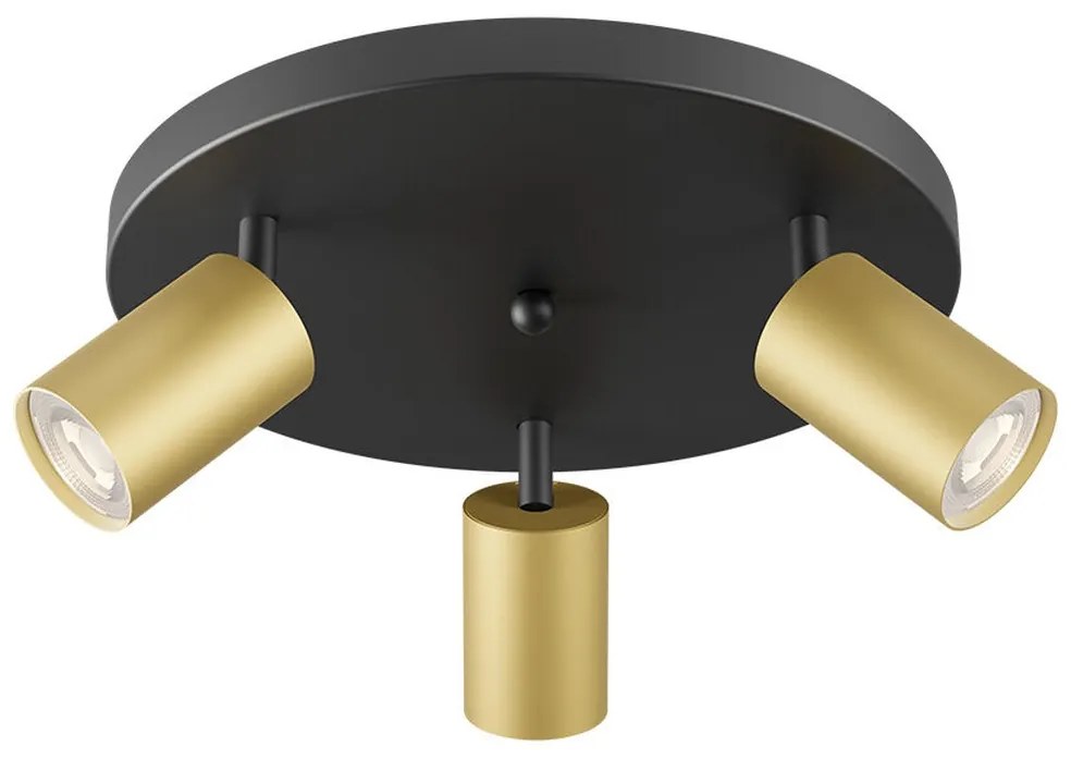 Φωτιστικό Σποτ Braytron BH04-00886 Χρυσό Ματ (Gold Mat- Satin)