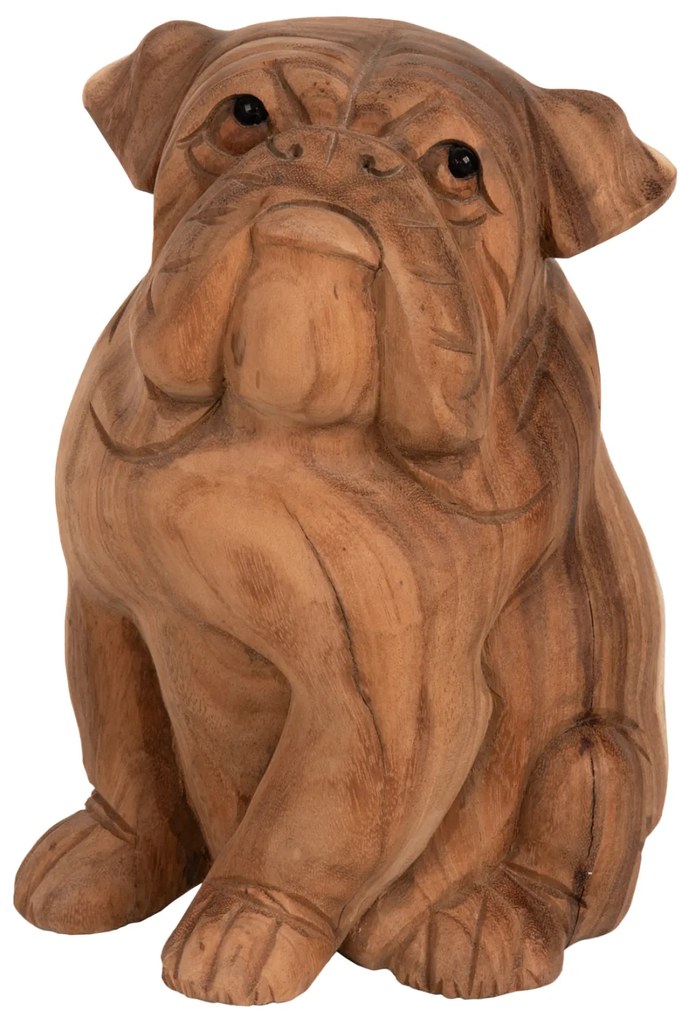 ΔΙΑΚΟΣΜΗΤΙΚΟ ΔΑΠΕΔΟΥ HM7926 DOZER BULLDOG ΞΥΛΟ SUAR ΣΕ ΦΥΣΙΚΟ ΧΡΩΜΑ 20x17x30Υεκ.