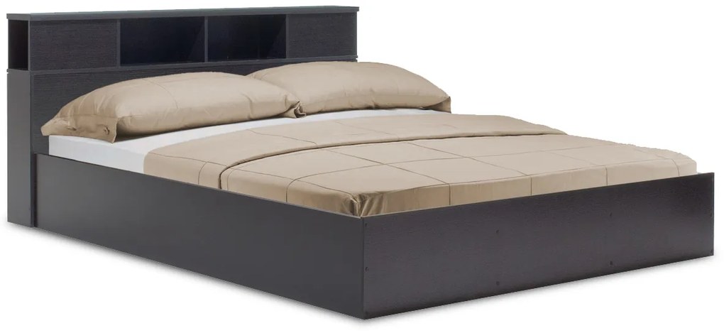 Intrahome Κρεβάτι OLYMPUS Intrahome χρώμα wenge 160x200εκ | SKU: INTRAPA-234111147