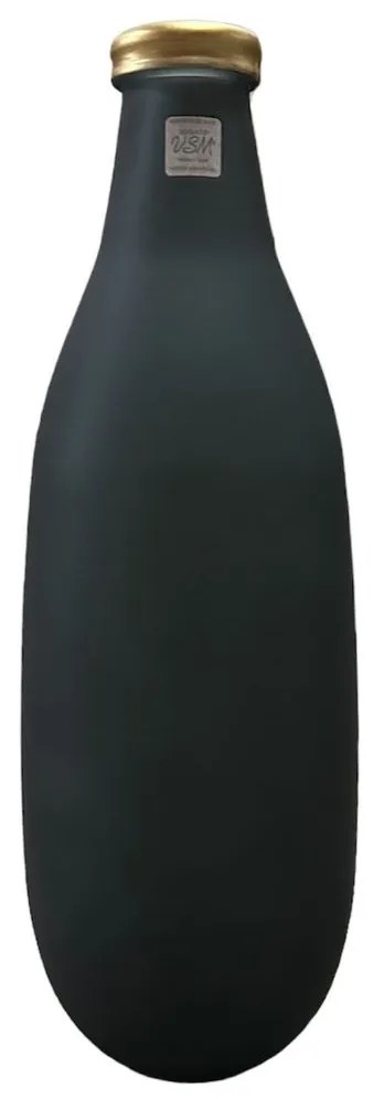 Βάζο Μοντανα 5981F1132 Μαύρο Ματ 40εκ. - Vidrios San Miguel