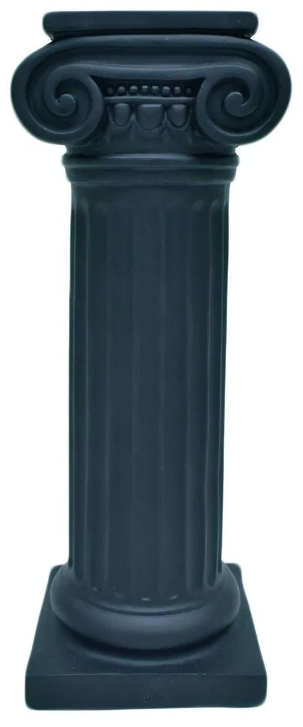 Κηροπήγιο Kallias S351114B 28,5x9,8x9,8cm Black Sophia Ceramic
