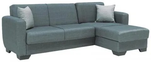 ΓΩΝΙΑΚΟΣ ΚΑΝΑΠΕΣ Fylliana New Dolce ΓΚΡΙ ΜΕ ΑΝΟΙΧΤΟ ΓΚΡΙ ΜΑΞΙΛΑΡΙΑ 240x146x85εκ 828-225-202