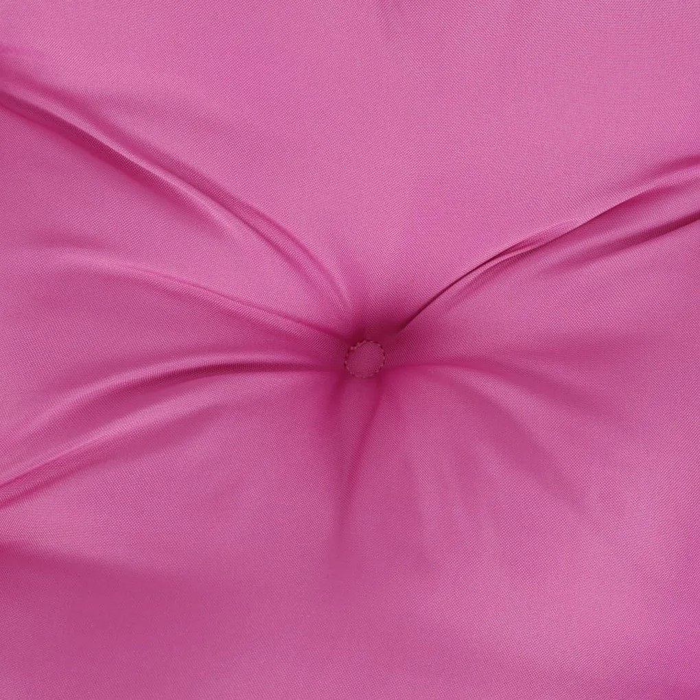 Μαξιλάρι Παλέτας Ροζ 80 x 40 x 12 εκ. Υφασμάτινο - Ροζ