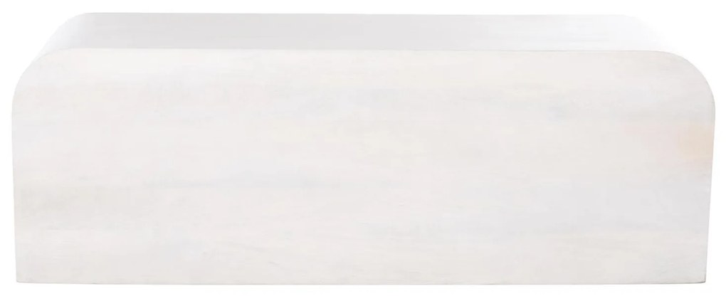 Έπιπλο τηλεόρασης HANDYR Μασίφ Ξύλο Mango σε Λευκό 130x40x45Yεκ. 130x40x45 εκ.