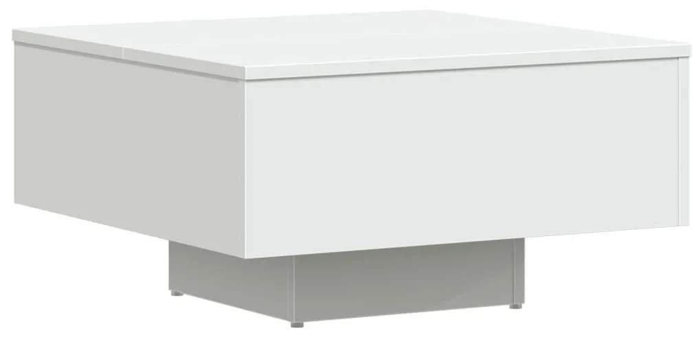 Τραπεζάκι Σαλονιού Λευκό 60 x 60 x 31,5 εκ. από Μοριοσανίδα - Λευκό