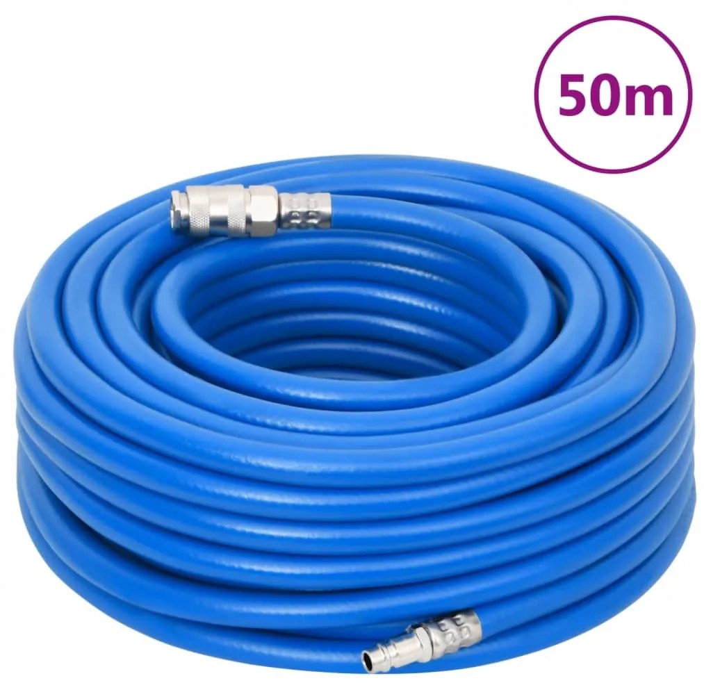 vidaXL Εύκαμπτος Σωλήνας Αέρα Μπλε 50 μ./0,7&quot; από PVC