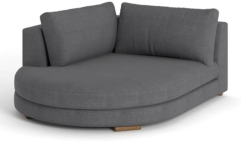 Ανάκλινδρο Concept 55 F117 (Γκρι), Άσπρο, 80x130x170cm, Ταπισερί, Πόδια: Πλαστική ύλη | Epipla1.gr