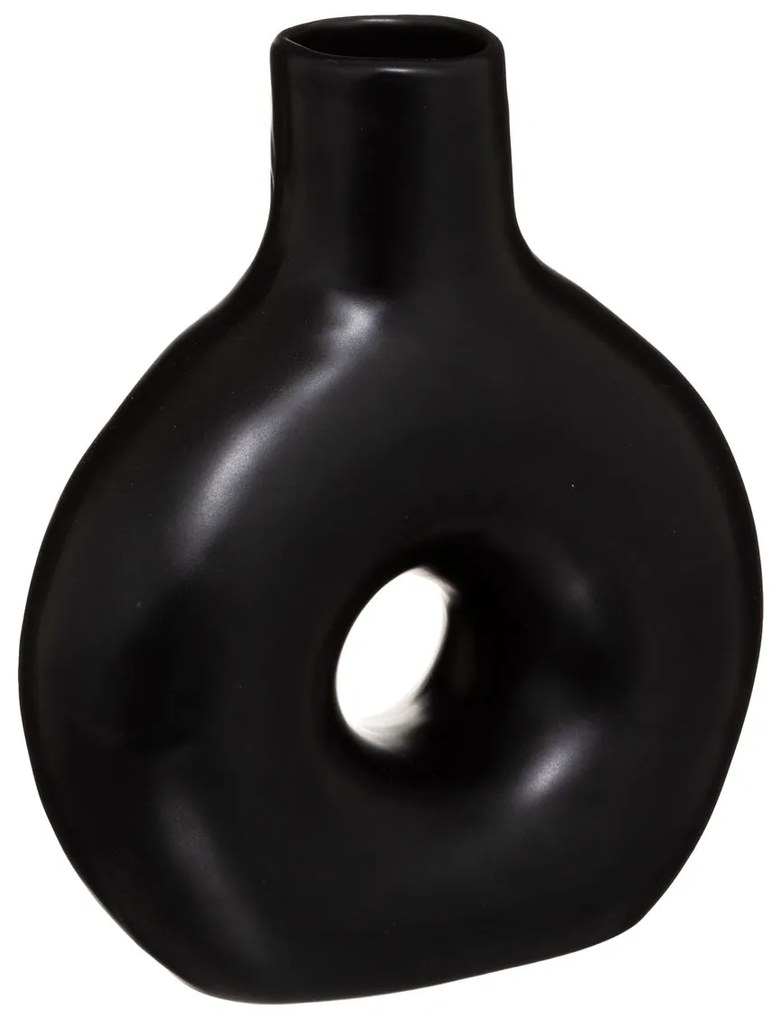 Διακοσμητικό Βάζο (17x21) A-S Circle Black 185411