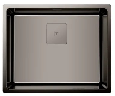 TEKA FLEXLINEA RS15 50.40 Ένθετος Ανοξείδωτος Νεροχύτης Titanium Grey Μ54xΠ44εκ