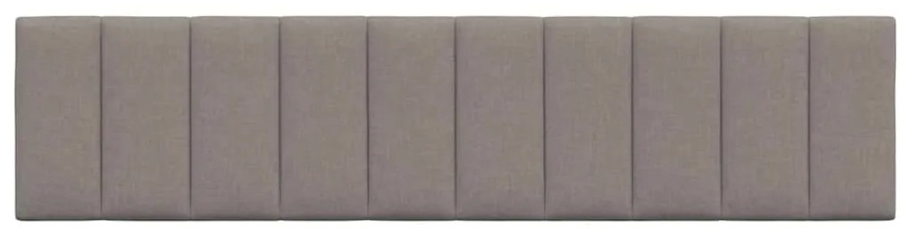 vidaXL Μαξιλάρι για Κεφαλάρι Taupe 200 εκ. Υφασμάτινο