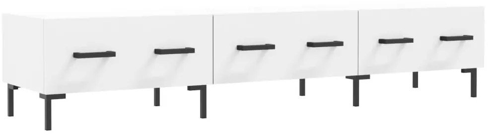vidaXL Έπιπλο Τηλεόρασης Λευκό 150x36x30 εκ. από Επεξεργασμένο Ξύλο