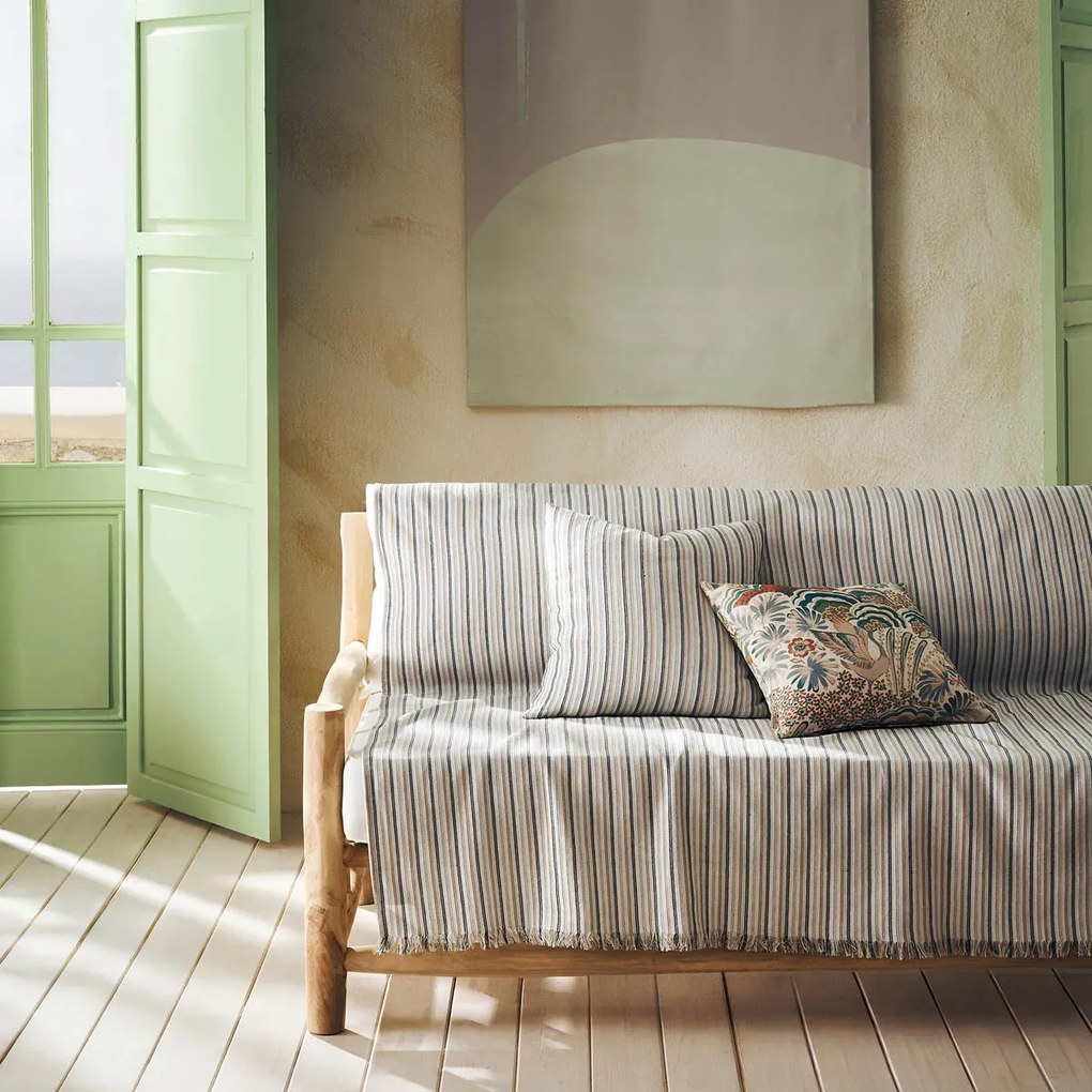 Ριχτάρι Τριθέσιου Καναπέ (180x310) Gofis Home Clover Brown/Grey 334/21