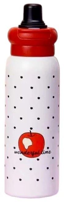 Φορητό παγούρι-θερμός - 600ml - 722337 - Red/White-722337_r