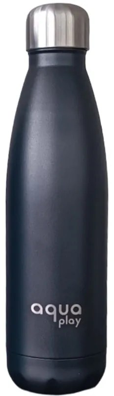 Μπουκάλι Θερμός 500ml Aqua Play Black 64-03