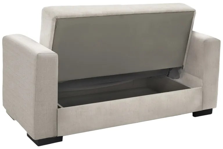 Σετ σαλονιού 2τεμ Vox pakoworld ύφασμα σε ανοιχτή γκρι απόχρωση