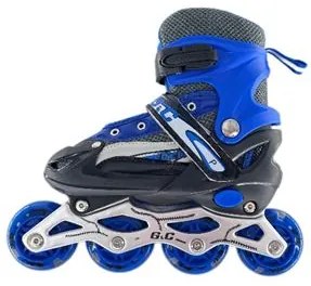 Αυξομειούμενα Rollers G&C SK2 ΣΕΤ 3ΣΕ1 ΜΠΛΕ LED-SMALL (29-32)