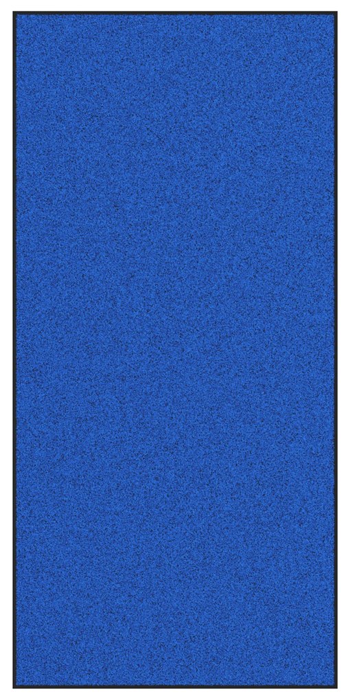 vidaXL Πατάκι πόρτας Πλενόμενο Μπλε 120x250 εκ