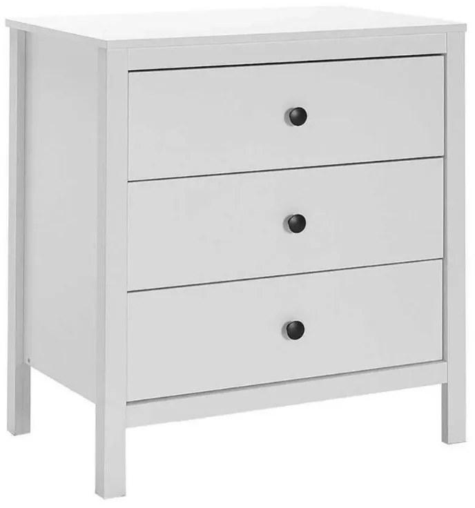Συρταριέρα French Megapap χρώμα λευκό 73x47x81εκ.-GP009-0257,1