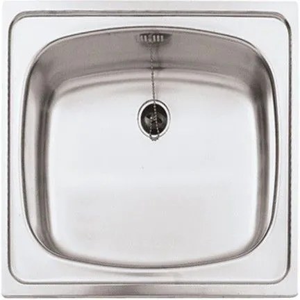 Teka E 60 1C Inox  Ένθετος λείος νεροχύτης