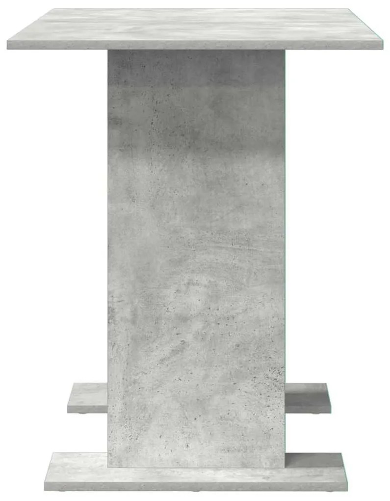 vidaXL Τραπεζαρία Γκρι σκυροδέματος 110 x 60 x 75 cm