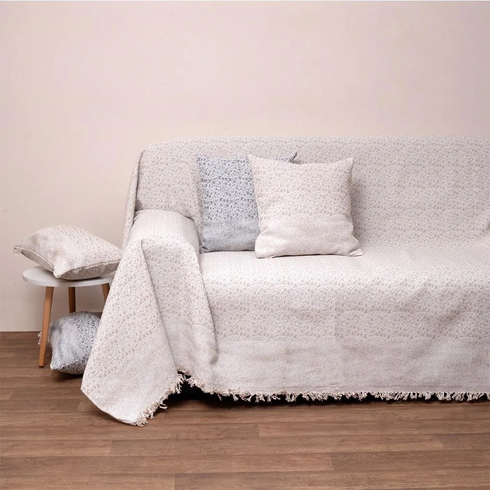 Ριχτάρι 3023 Sand Viopros Τετραθέσιο 180x320cm 100% Βαμβάκι