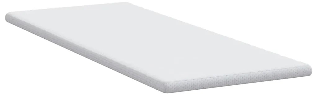 vidaXL Στρώματα Λευκό 70 x 200 cm 100% ύφασμα πολυεστέρα με τζακάρ