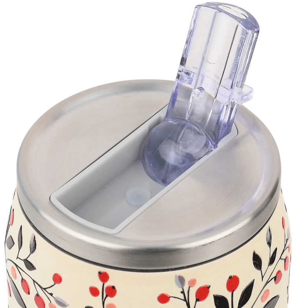 ESTIA ΘΕΡΜΟΣ TRAVEL CUP SAVE THE AEGEAN 500ml BLOOM BEIGE