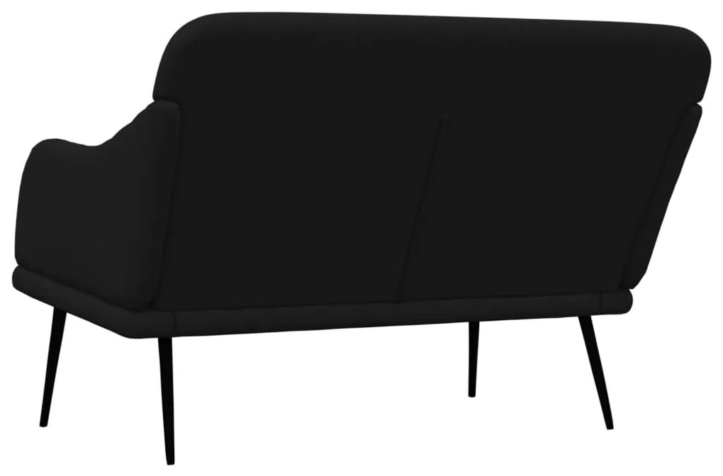 vidaXL Πάγκος Μαύρος 110x76x80 εκ. Υφασμάτινος