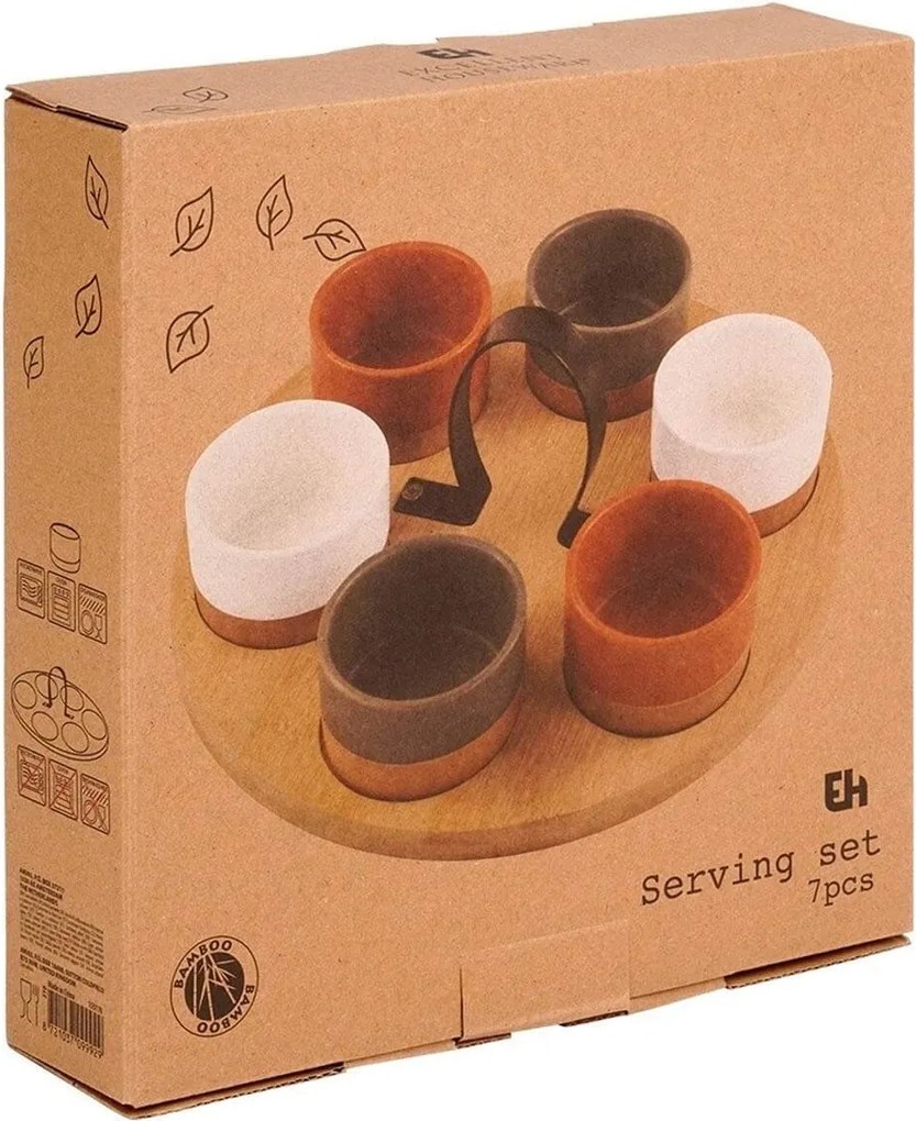 Σετ Σερβιρίσματος Excellent Houseware - 7 τμχ