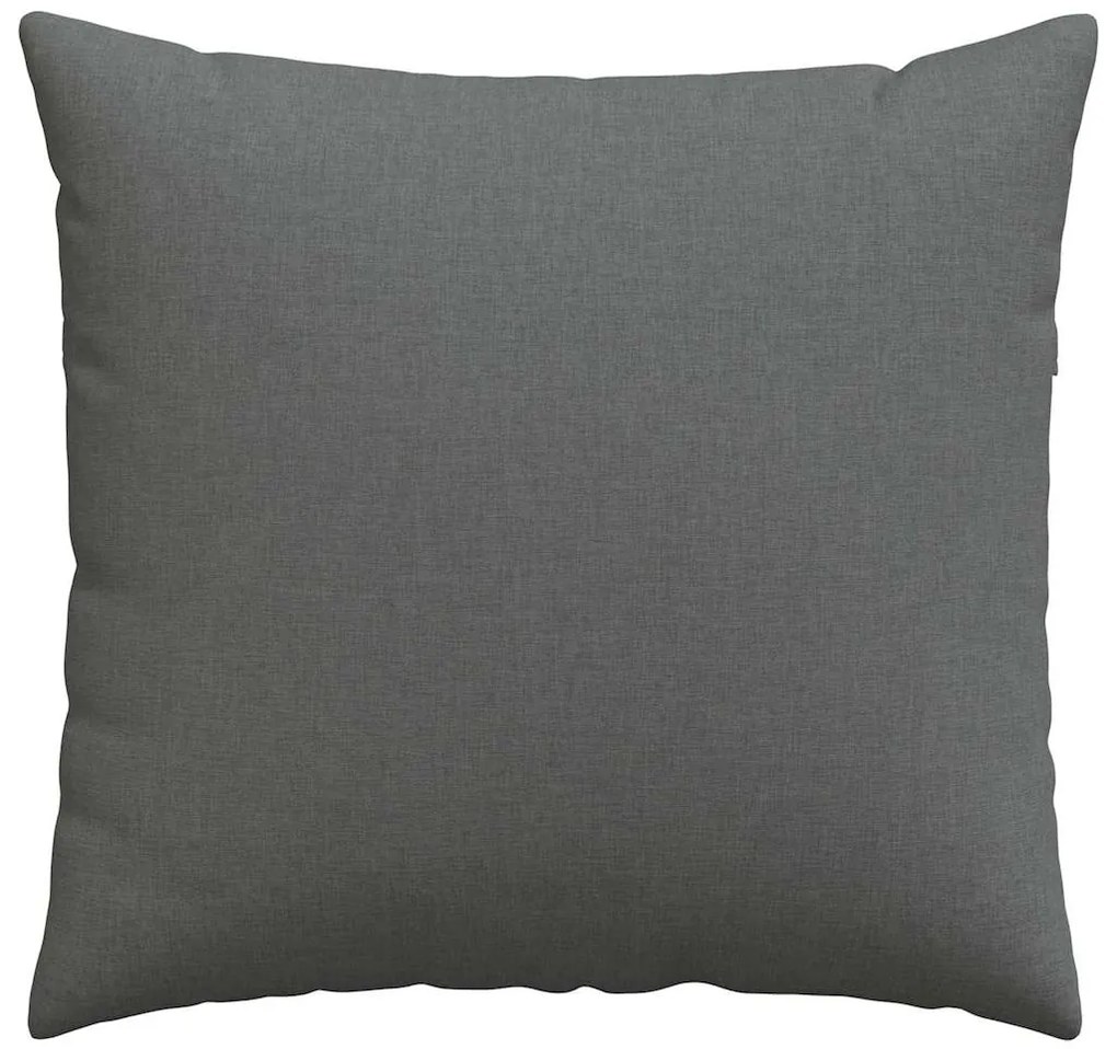vidaXL Μαξιλάρι Καναπέ 2 pcs Σκούρο Γκρι 45 x 45 cm ύφασμα