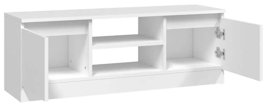 vidaXL Έπιπλο Τηλεόρασης με Πόρτα Λευκό 102 x 30 x 36 εκ.