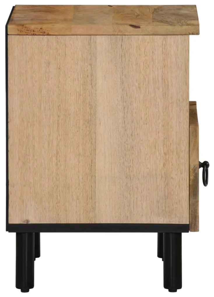 vidaXL Κομοδίνα 2 τεμ. 40 x 33 x 46 εκ. από Μασίφ Ξύλο Μάνγκο
