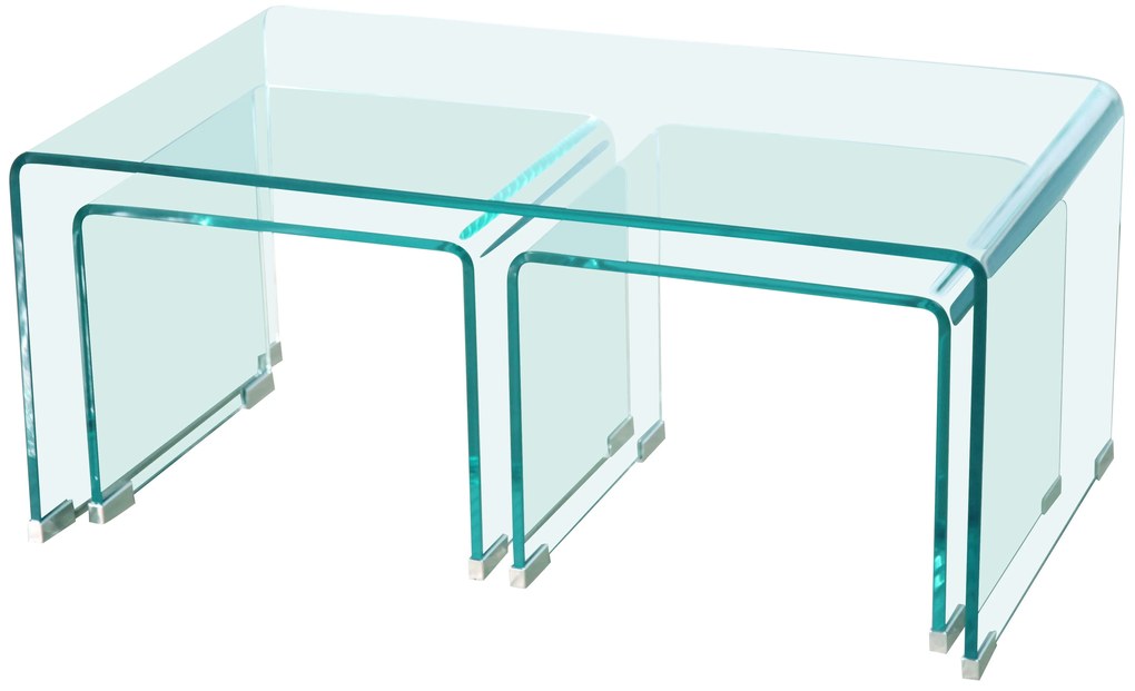 Τραπεζάκια σαλονιού Crystal Plus
