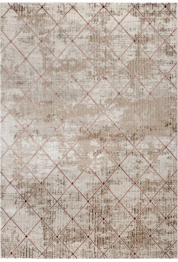 Χαλί Kashan 39547-055 Beige-Rust Merinos 200X290cm