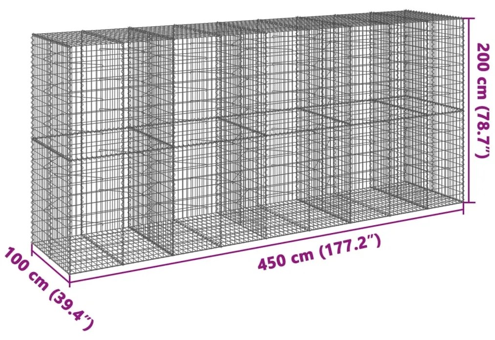 ΣΥΡΜΑΤΟΚΙΒΩΤΙΟ ΜΕ ΚΑΛΥΜΜΑ 450X100X200ΕΚ ΑΠΟ ΓΑΛΒΑΝΙΣΜΕΝΟ ΧΑΛΥΒΑ 3295232