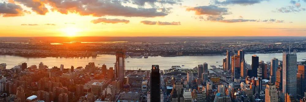 Εικόνα όμορφο αστικό τοπίο της Νέας Υόρκης - 120x40