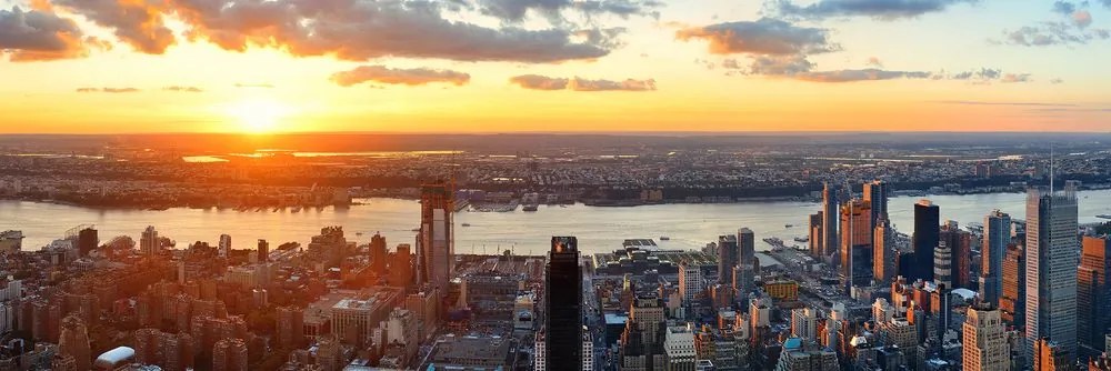 Εικόνα όμορφο αστικό τοπίο της Νέας Υόρκης - 135x45