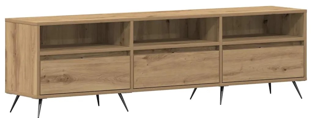 vidaXL Ντουλάπι TV artisan δρυς 150 x 30 x 44.5 εκ. Επεξεργασμένο ξύλο