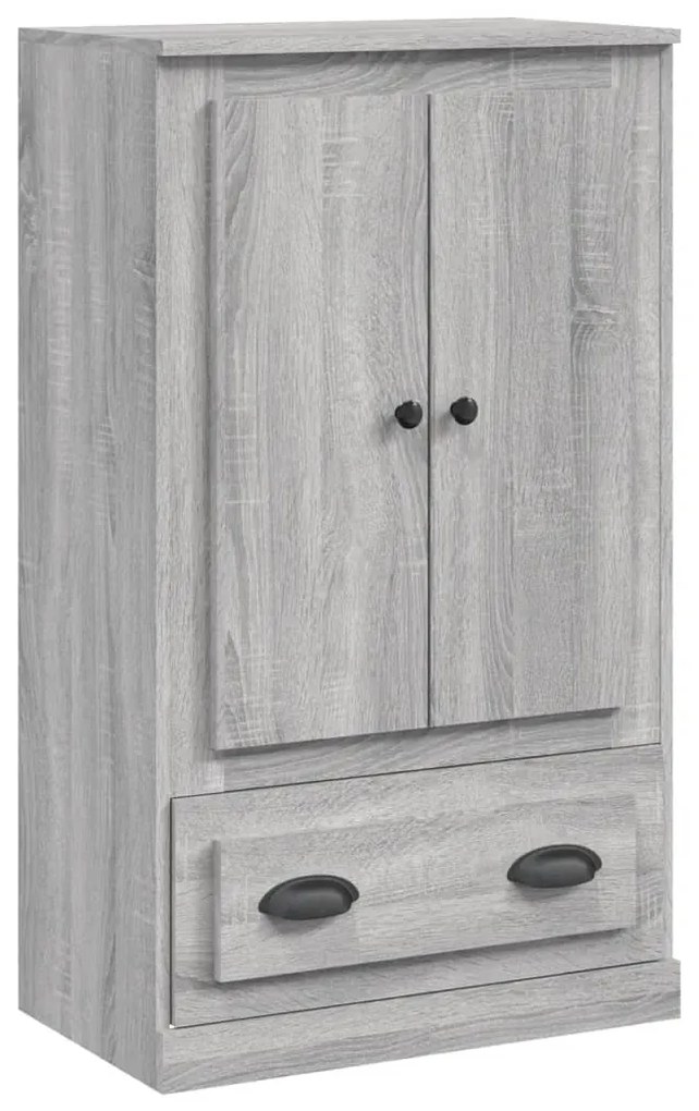 vidaXL Ντουλάπι Γκρι Sonoma 60x35,5x103,5 εκ. από Επεξεργασμένο Ξύλο