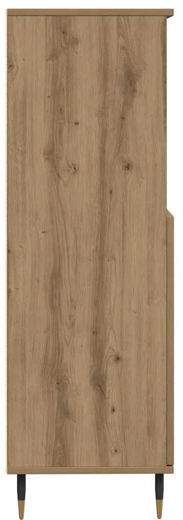 vidaXL Ντουλάπι Αρτισιανή Δρυς 60x36x110 εκ. από Επεξεργασμένο Ξύλο