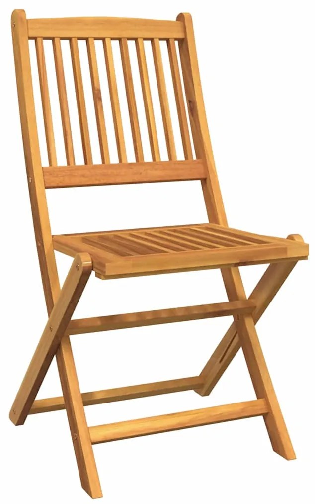 vidaXL Σετ Μπιστρό Κήπου 3 pcs Καφέ Στερεό Ξύλο Ακακίας