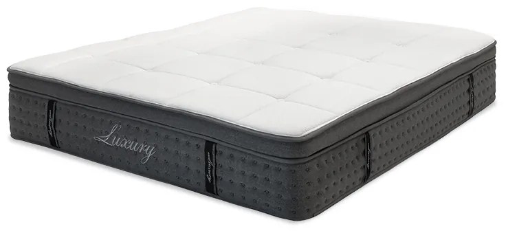 Στρώμα Luxury pakoworld pocket spring+gel memory foam+latex 34-36cm 150x200εκ