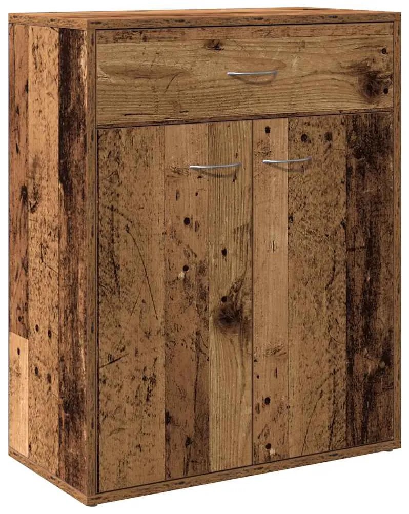 vidaXL Sideboard Παλιό ξύλο 60x30x75 cm Ξύλο μηχανής