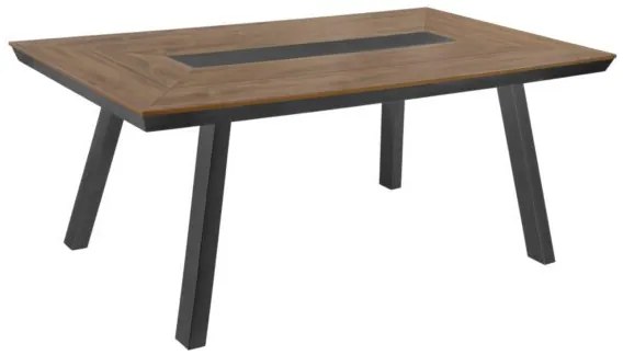ΤΡΑΠΕΖΙ ΑΛΟΥΜΙΝΙΟΥ TABER ΜΕ POLYWOOD 200X100 ΓΚΡΙ HM5131.12