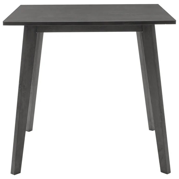 Tραπεζαρία Benson - Toto pakoworld σετ 5τμχ rustic grey - ύφασμα grey 80x80x75εκ