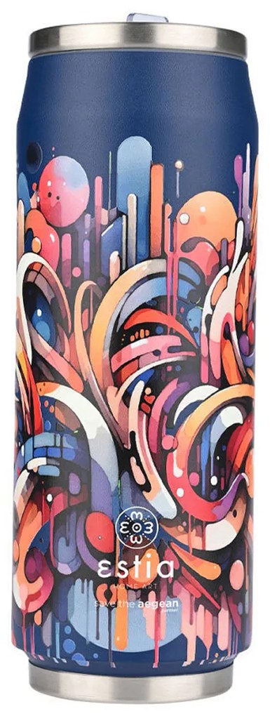 Ποτήρι Θερμός 500ml Estia Save The Aegean Vibrant Vortex 01-22662